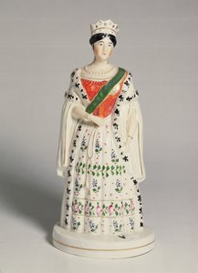 ビクトリア女王のスタフォードシャー図（1819-1901）